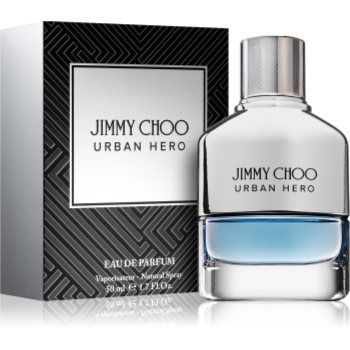 Jimmy Choo Urban Hero Eau de Parfum pentru bărbați - imagine 3